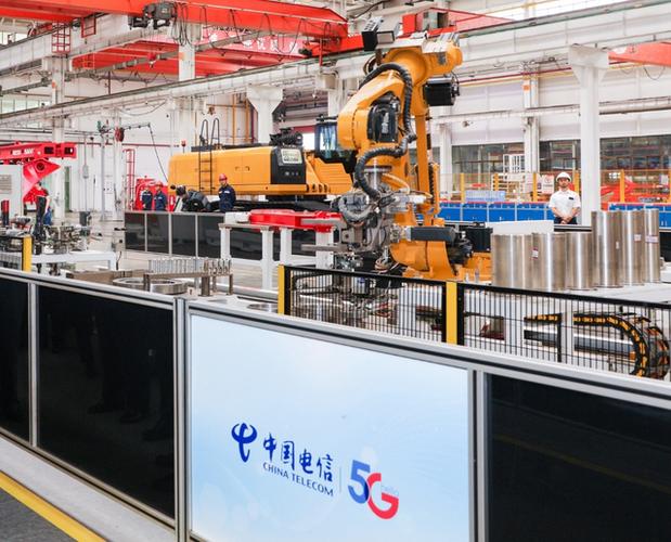 图:中国电信北京公司搭建5g全连接工厂